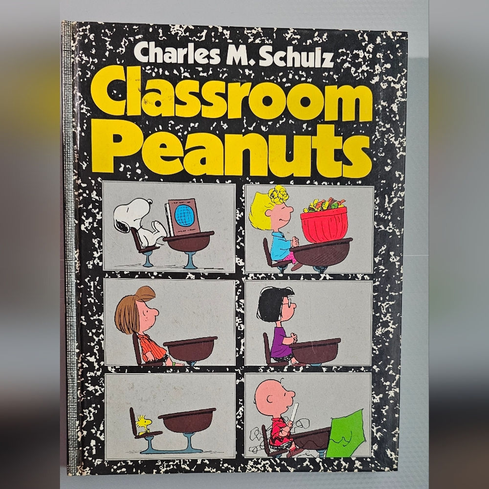 Classroom Peanuts by Charles Schulz | 1982 Hardcover | Vintage Comic